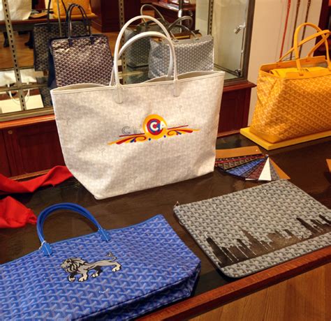 goyard exclusive colors|goyard paris store.